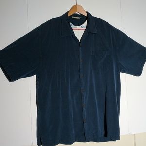Tommy Bahama navy blue extra large shirt XL